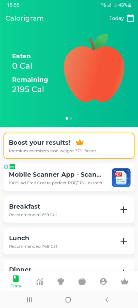 Calorie Counter Food Tracker